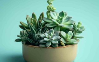 Succulent Dish Garden for Father's Day